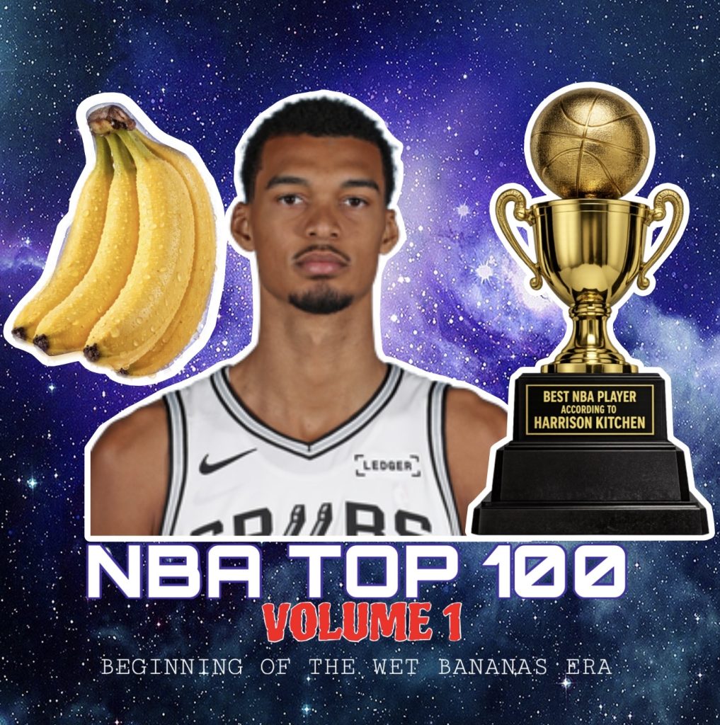 NBA TOP 100 vol.1 (4/2/2026) : Beginning of the Wet Bananas Era
